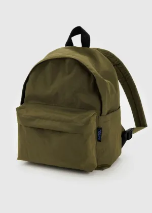 Medium Nylon Backpack - Seaweed