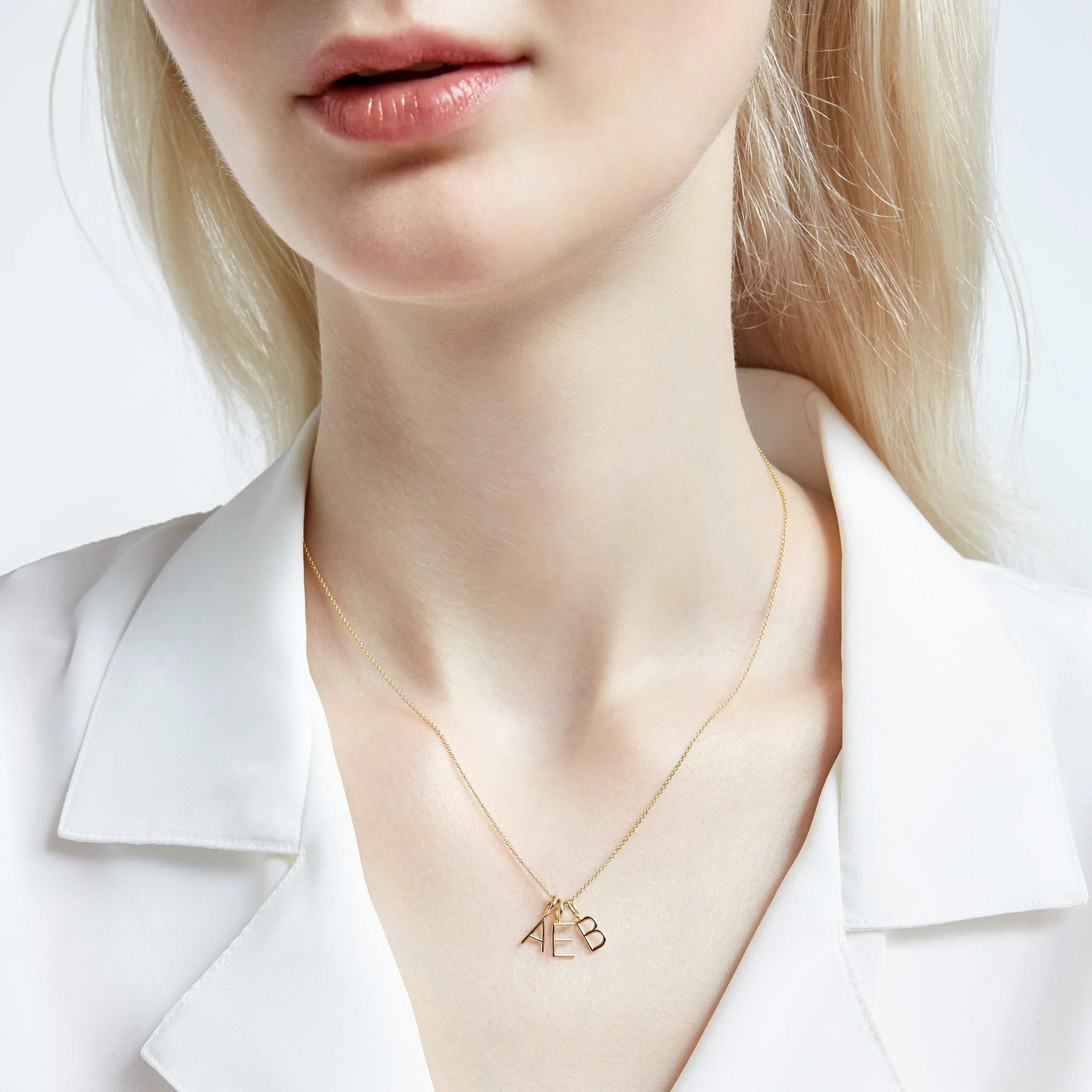 MELANGE- 14KT ANGIE NECKLACE