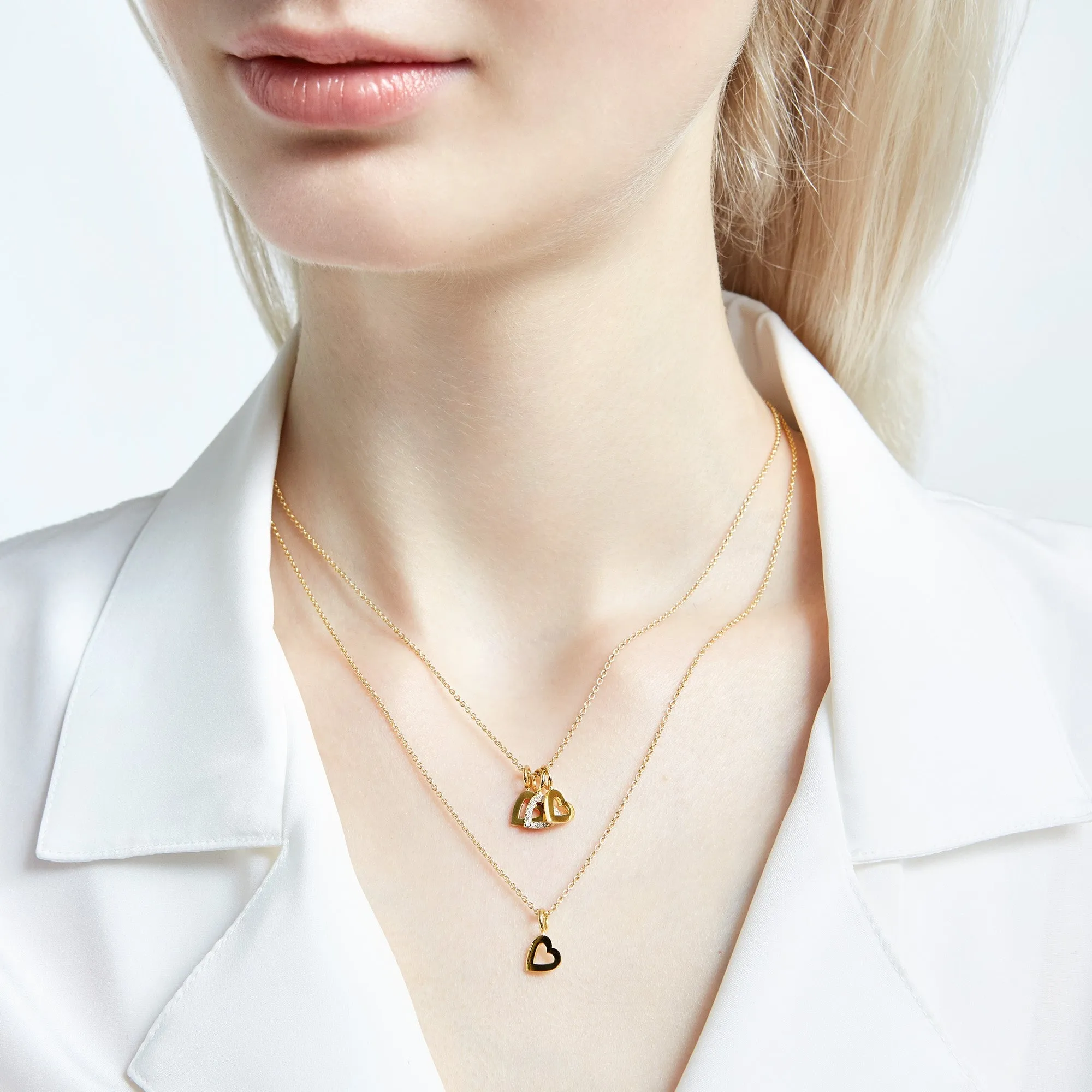 MELANGE- 14KT ANGIE NECKLACE