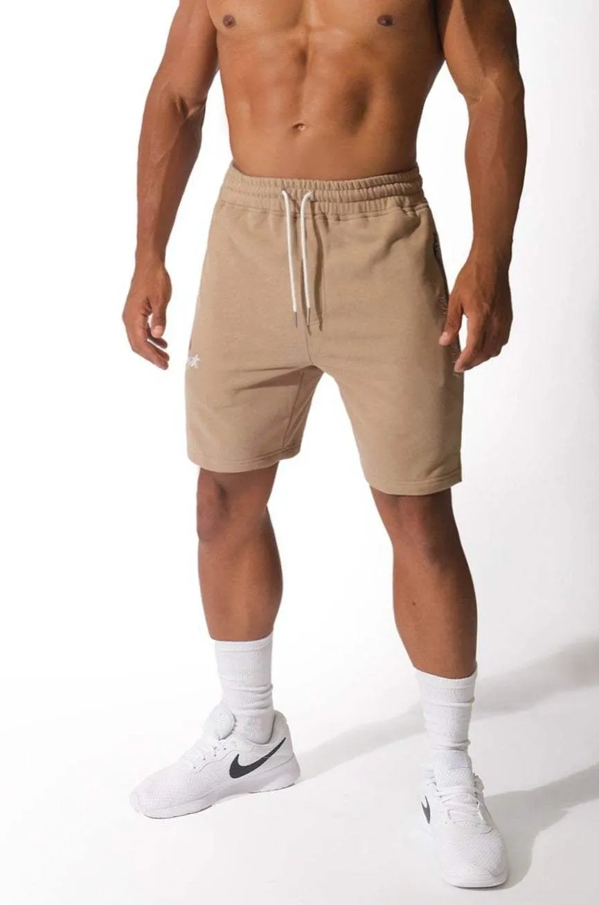 Men's Elite 8'' Sweat Shorts - Khaki
