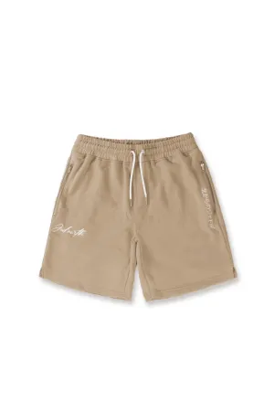 Men's Elite 8'' Sweat Shorts - Khaki