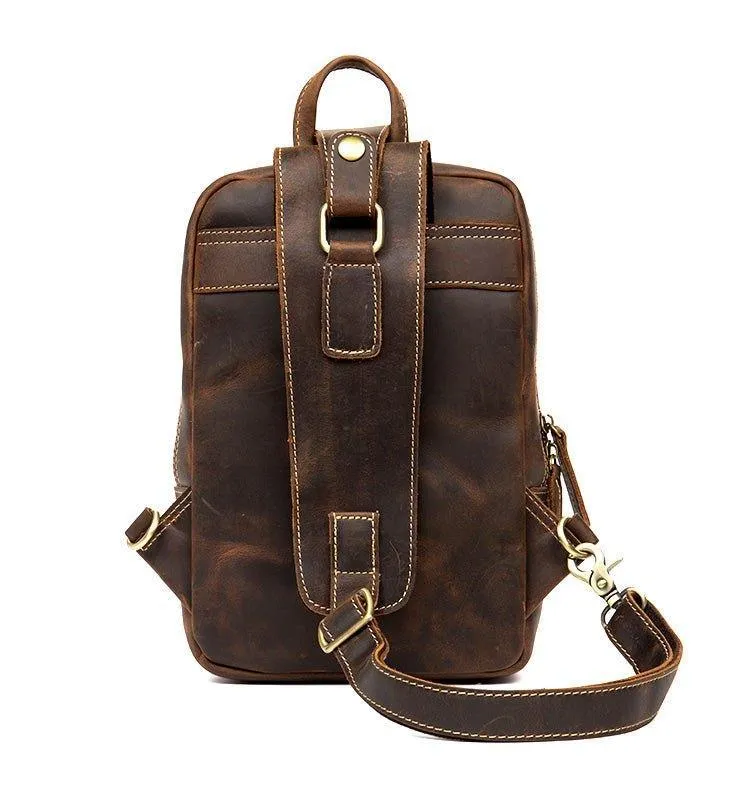 Mens Sling Bag for Mens in Leather