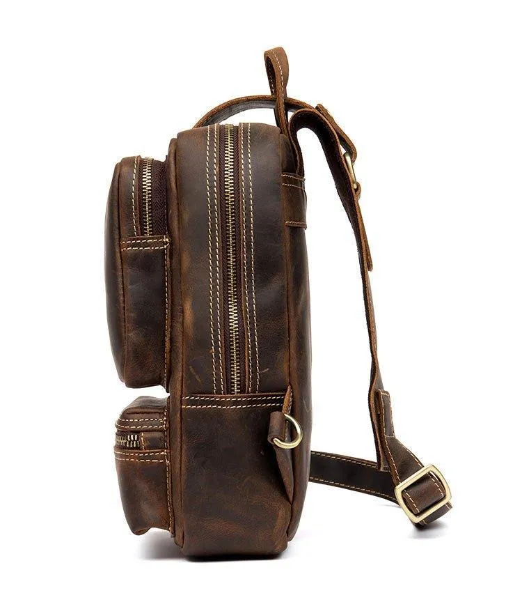 Mens Sling Bag for Mens in Leather