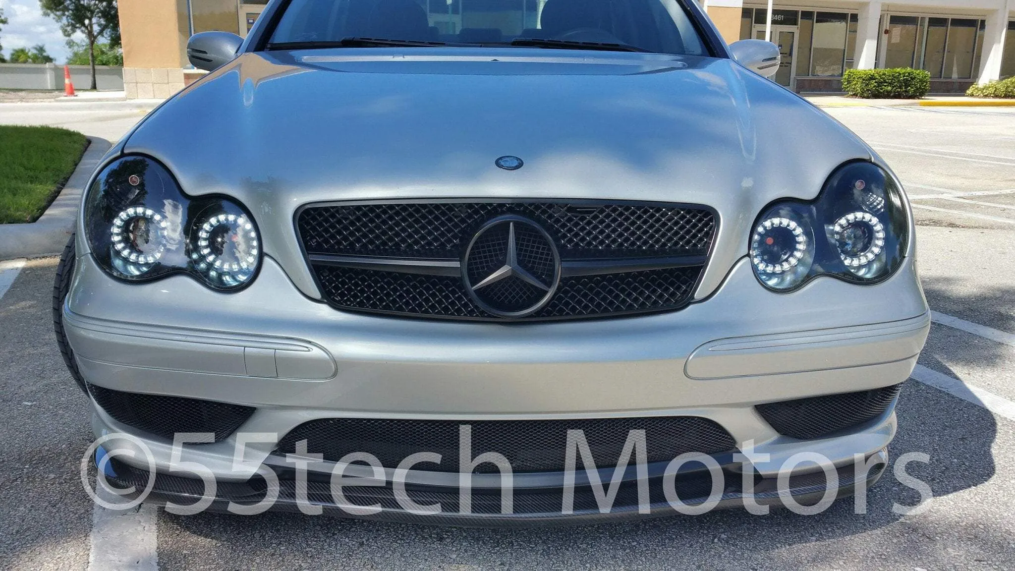 Mercedes Benz W208 CLK 1997~2002 1 Fins Sports Style Grille
