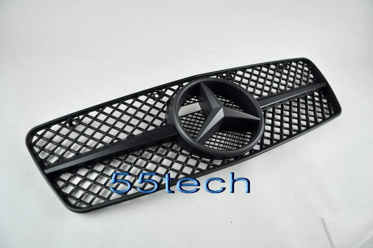 Mercedes Benz W208 CLK 1997~2002 1 Fins Sports Style Grille