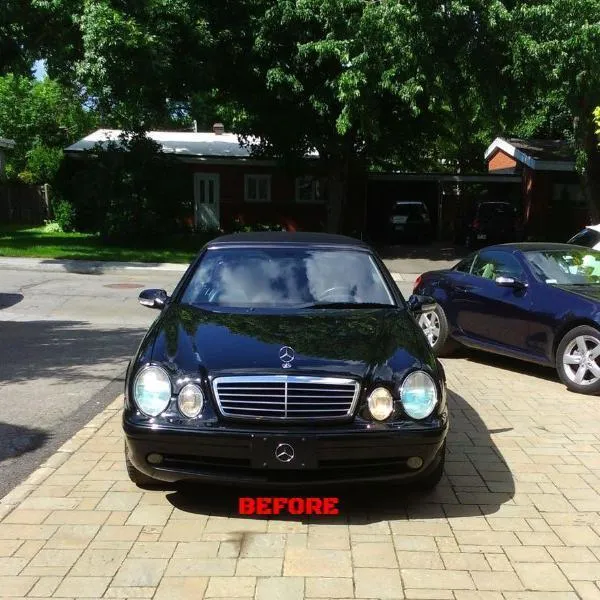 Mercedes Benz W208 CLK 1997~2002 1 Fins Sports Style Grille