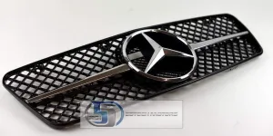 Mercedes Benz W208 CLK 1997~2002 1 Fins Sports Style Grille