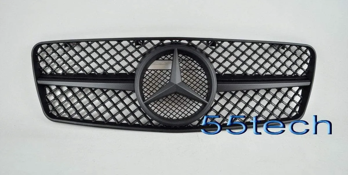 Mercedes Benz W208 CLK 1997~2002 1 Fins Sports Style Grille