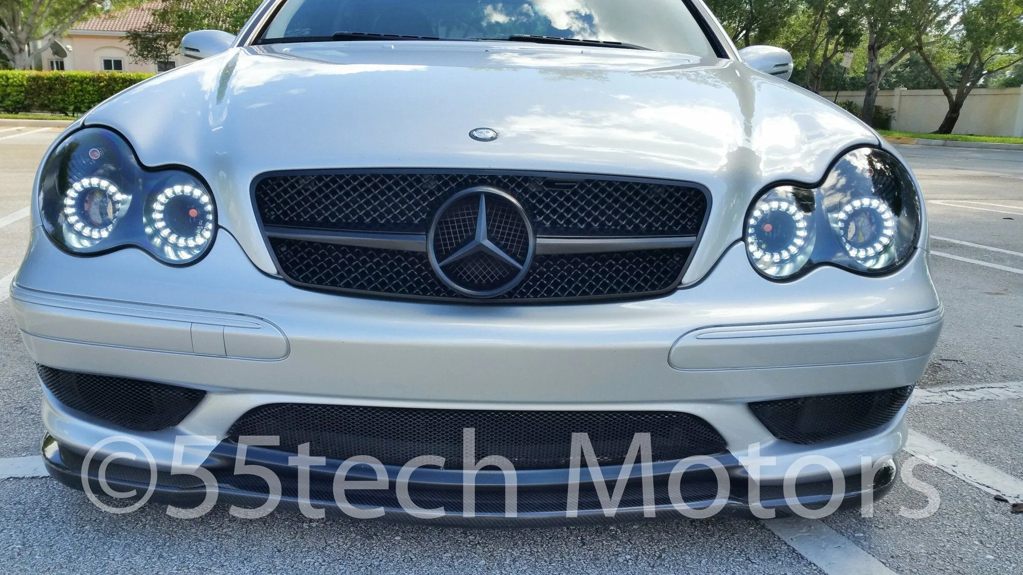 Mercedes Benz W208 CLK 1997~2002 1 Fins Sports Style Grille