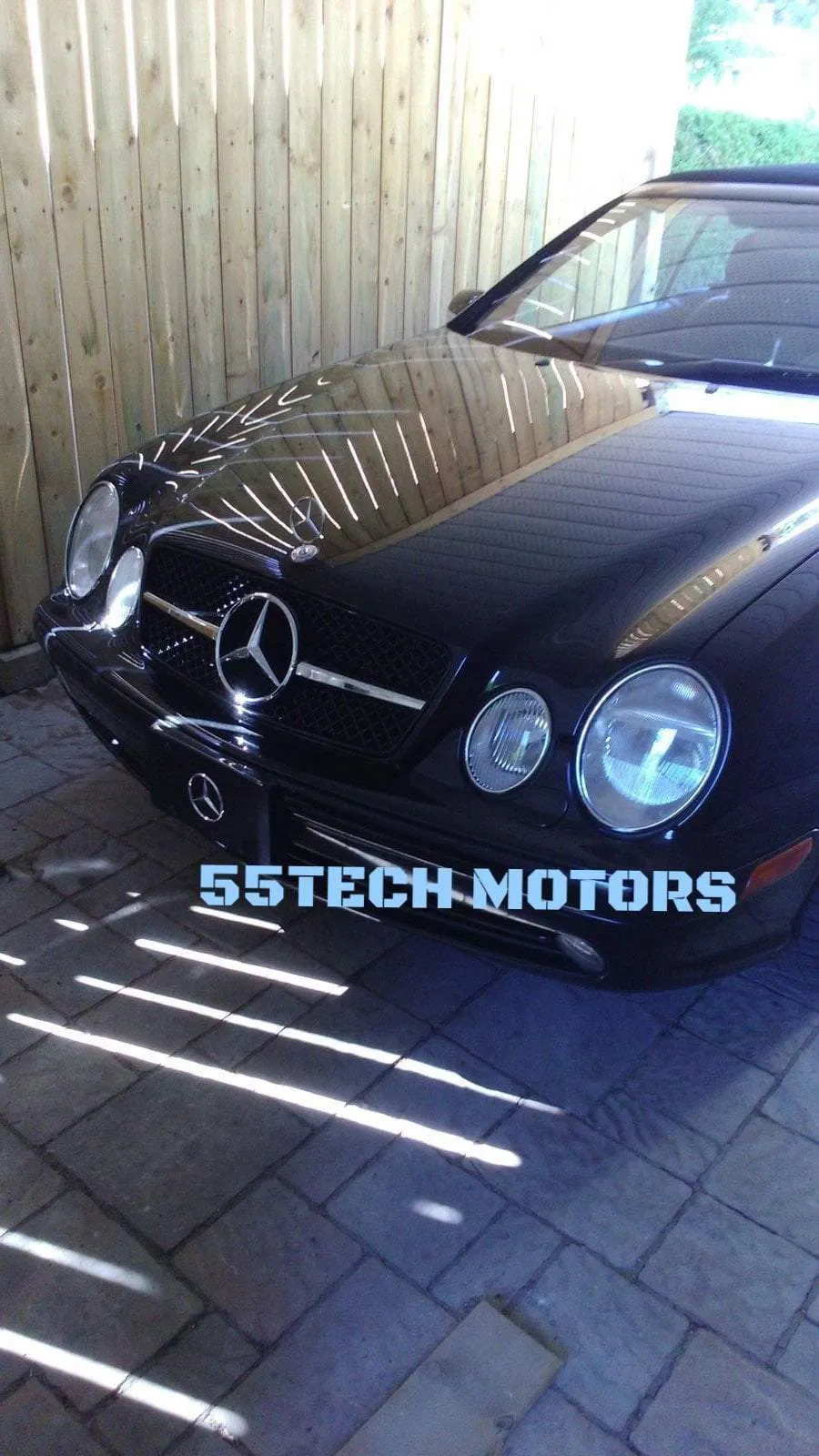 Mercedes Benz W208 CLK 1997~2002 1 Fins Sports Style Grille