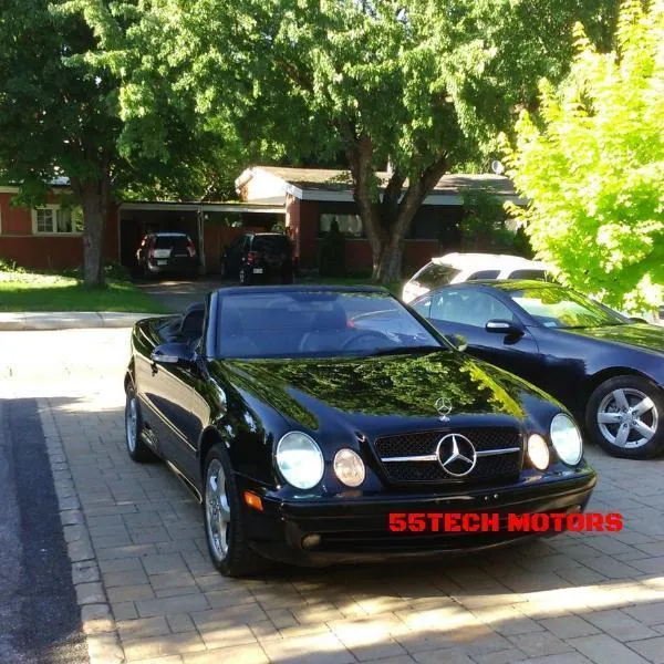 Mercedes Benz W208 CLK 1997~2002 1 Fins Sports Style Grille