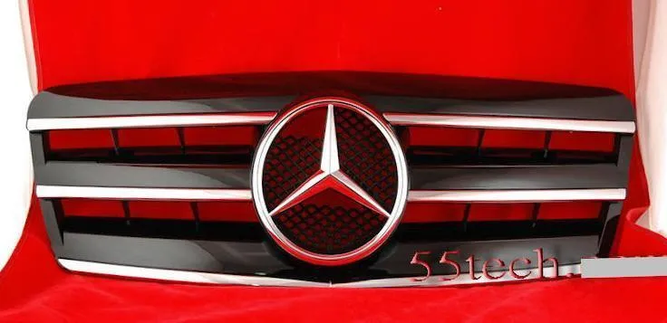 Mercedes Benz W208 CLK 1997~2002 3 Fins Style Grille
