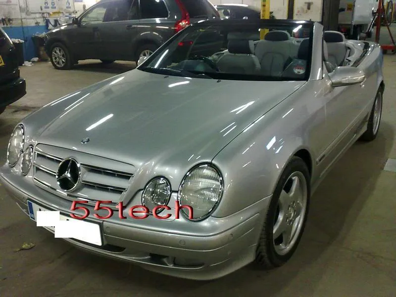 Mercedes Benz W208 CLK 1997~2002 3 Fins Style Grille