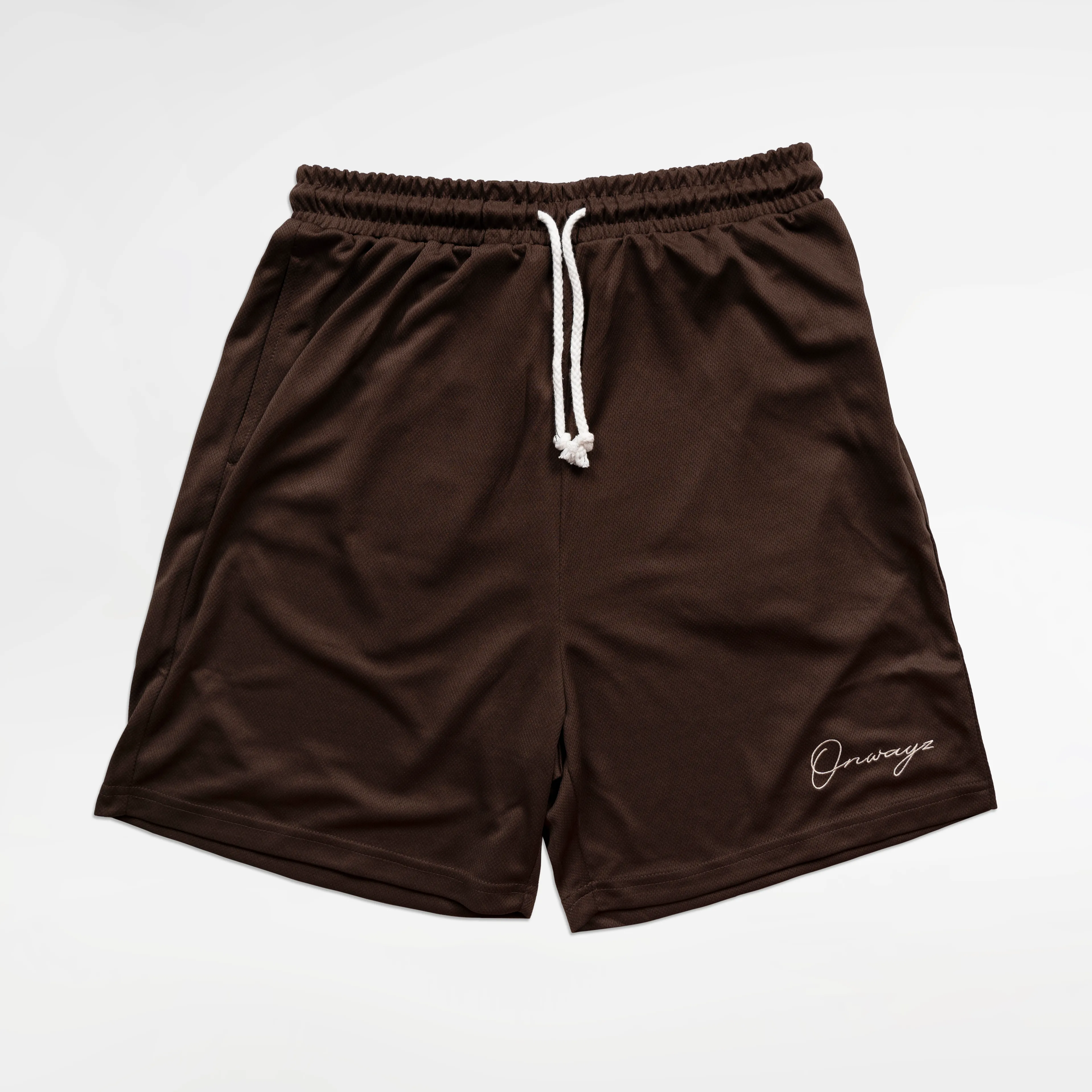 Mesh shorts - Brown