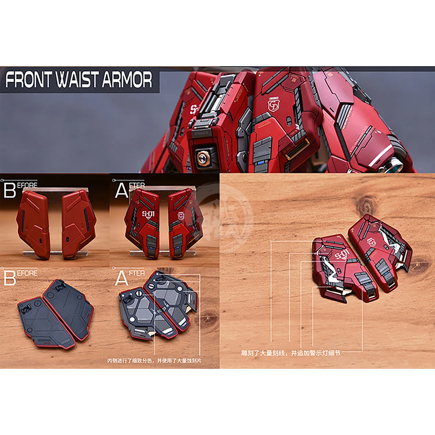MG Sazabi Ver.Ka Resin Conversion Kit 1.0 [Revised Backpack]