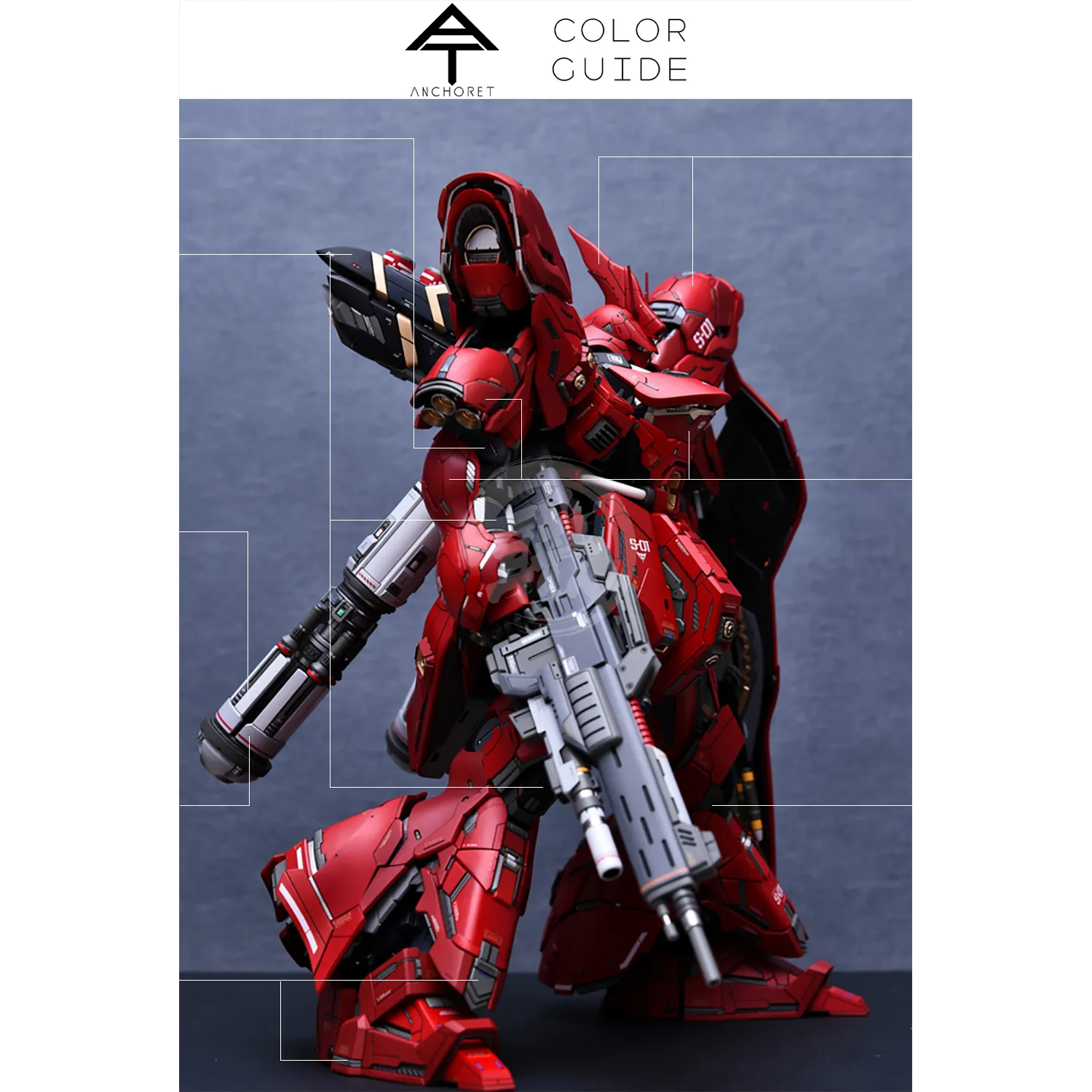 MG Sazabi Ver.Ka Resin Conversion Kit 2.0 [Revised Backpack]