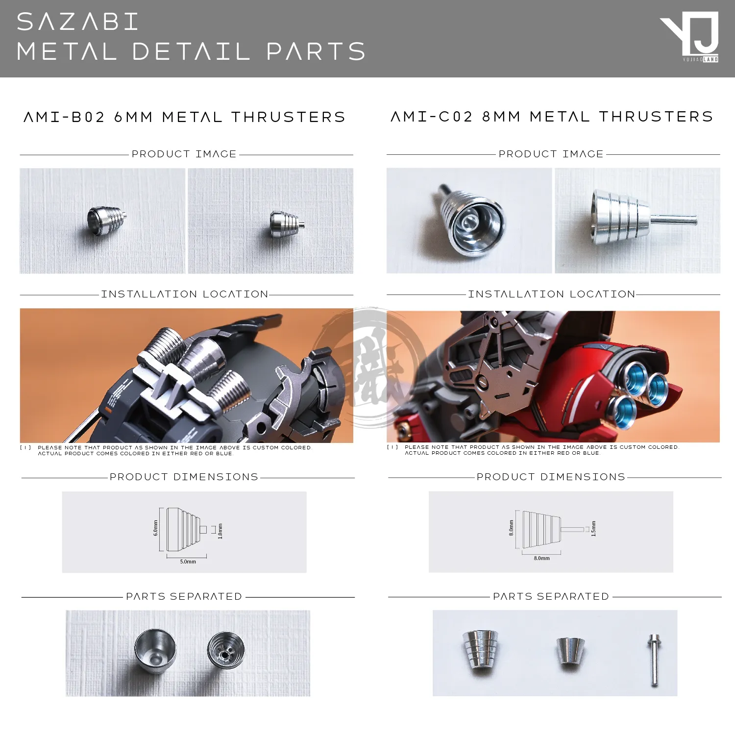 MG Sazabi Ver.Ka Resin Conversion Kit 2.0 [Revised Backpack]