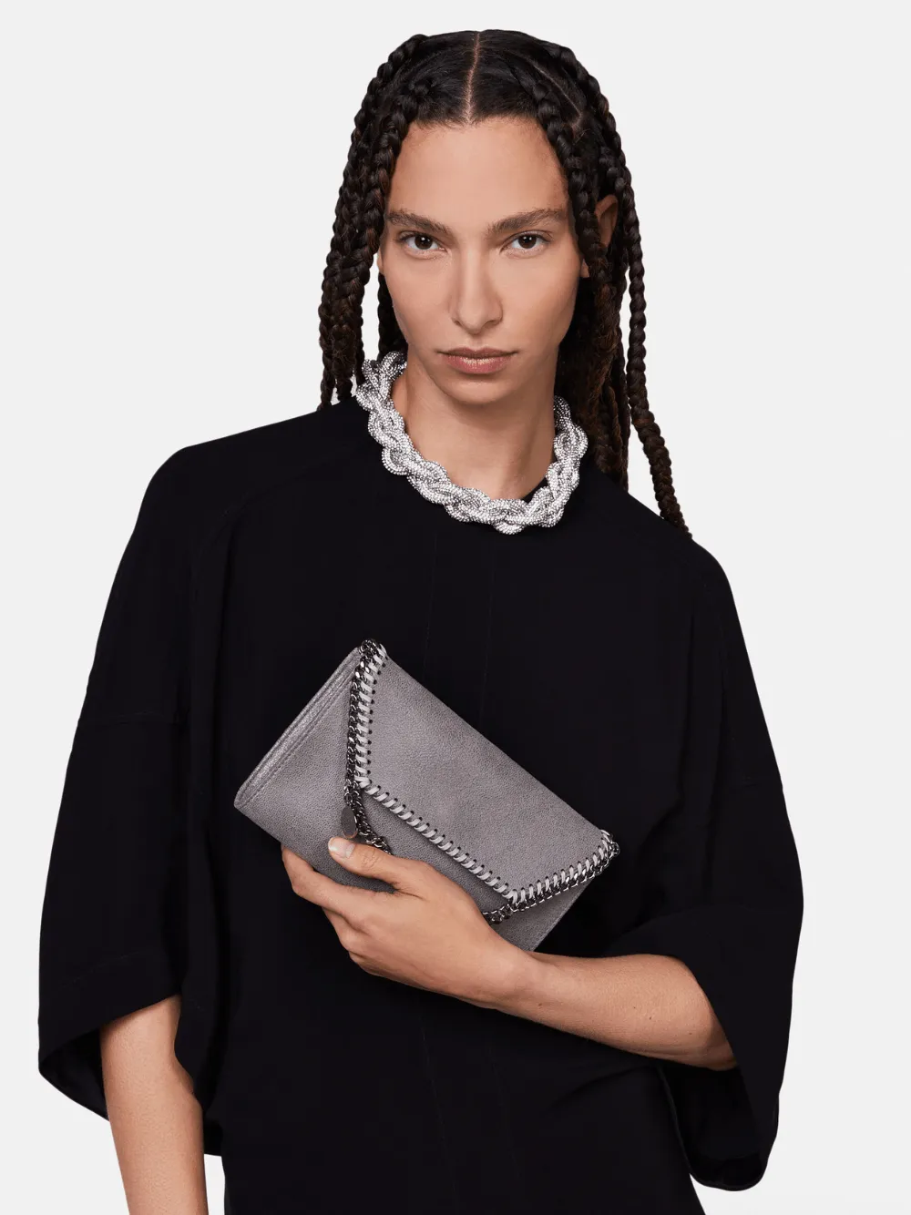 Mini Falabella Grey Crossbody Bag
