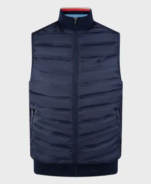 Mish Mash Perimeter Gilet Navy