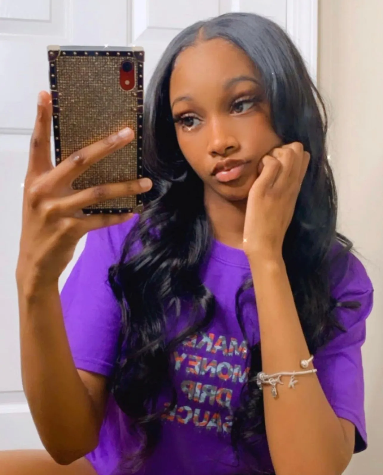 MMDS Camo | Purple Tee