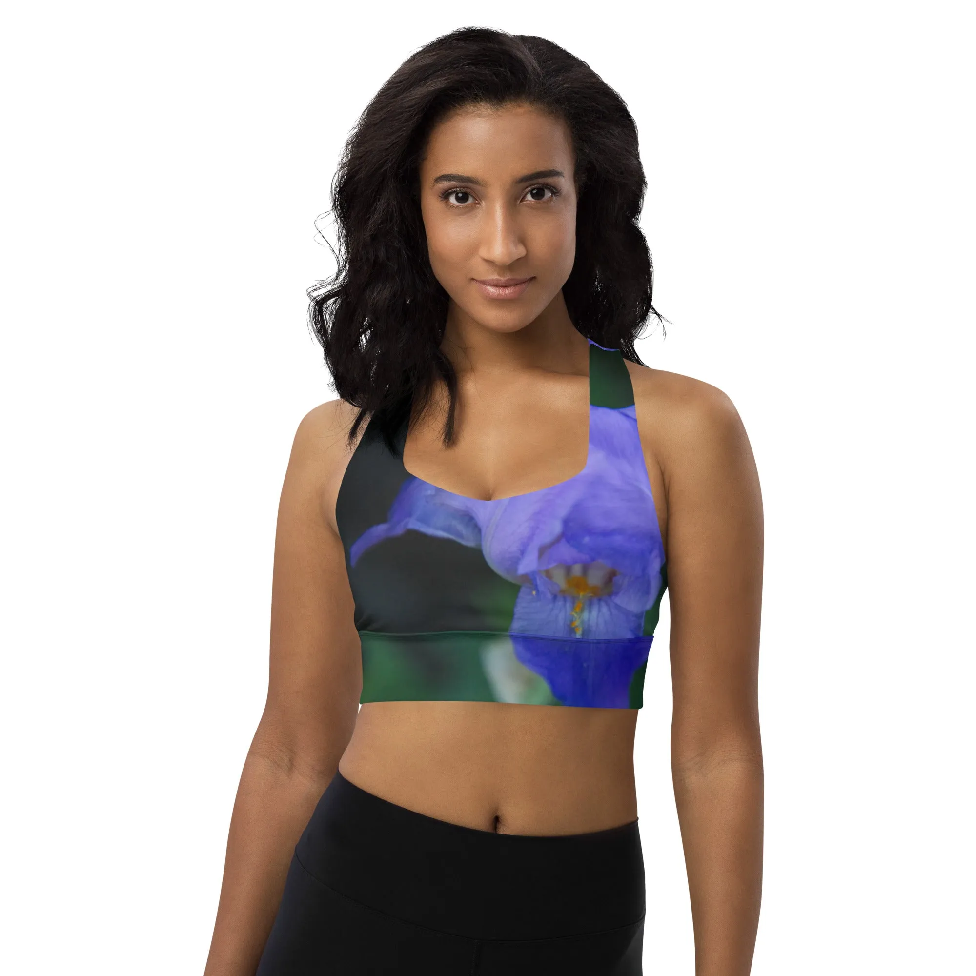 Moody Blue Bra Top