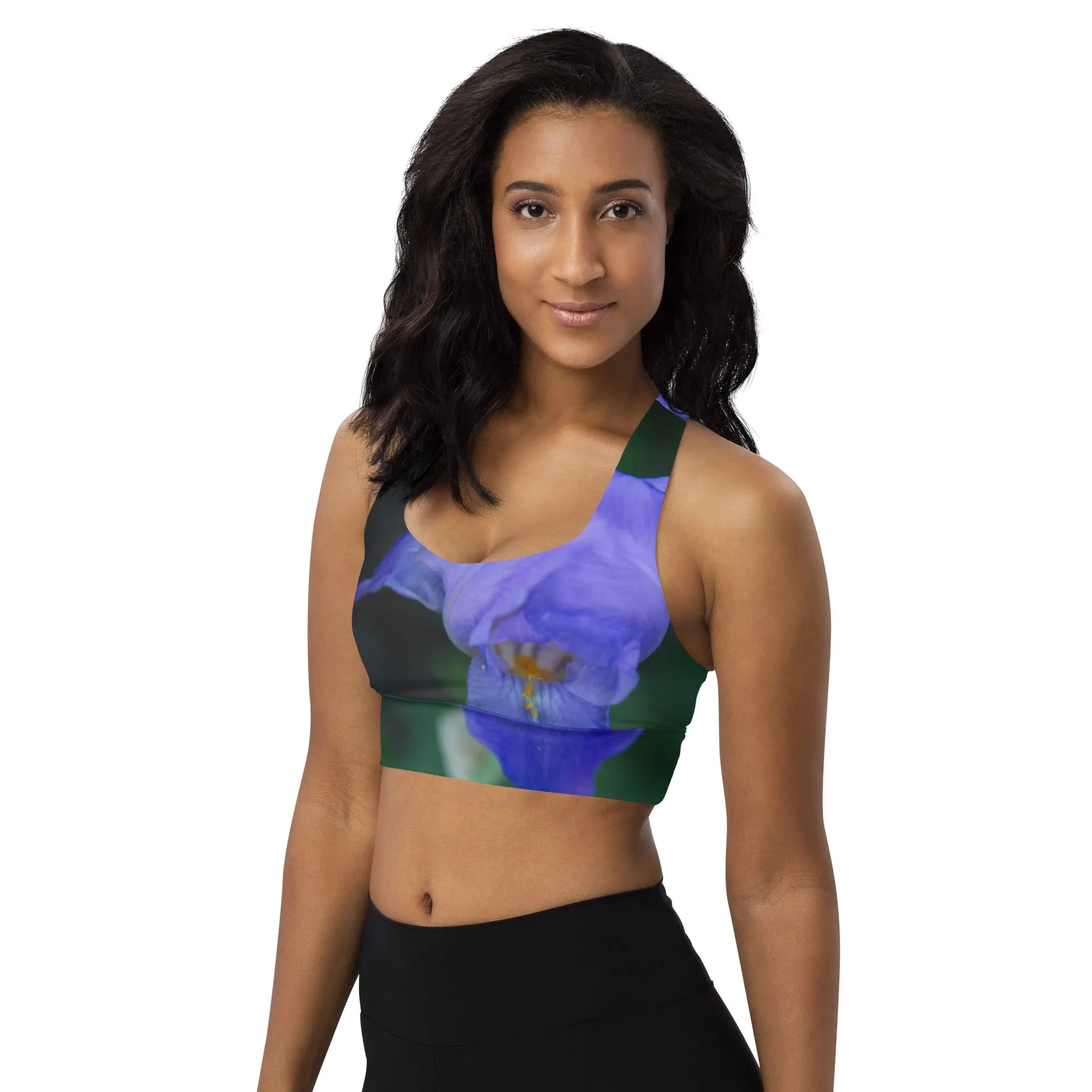 Moody Blue Bra Top