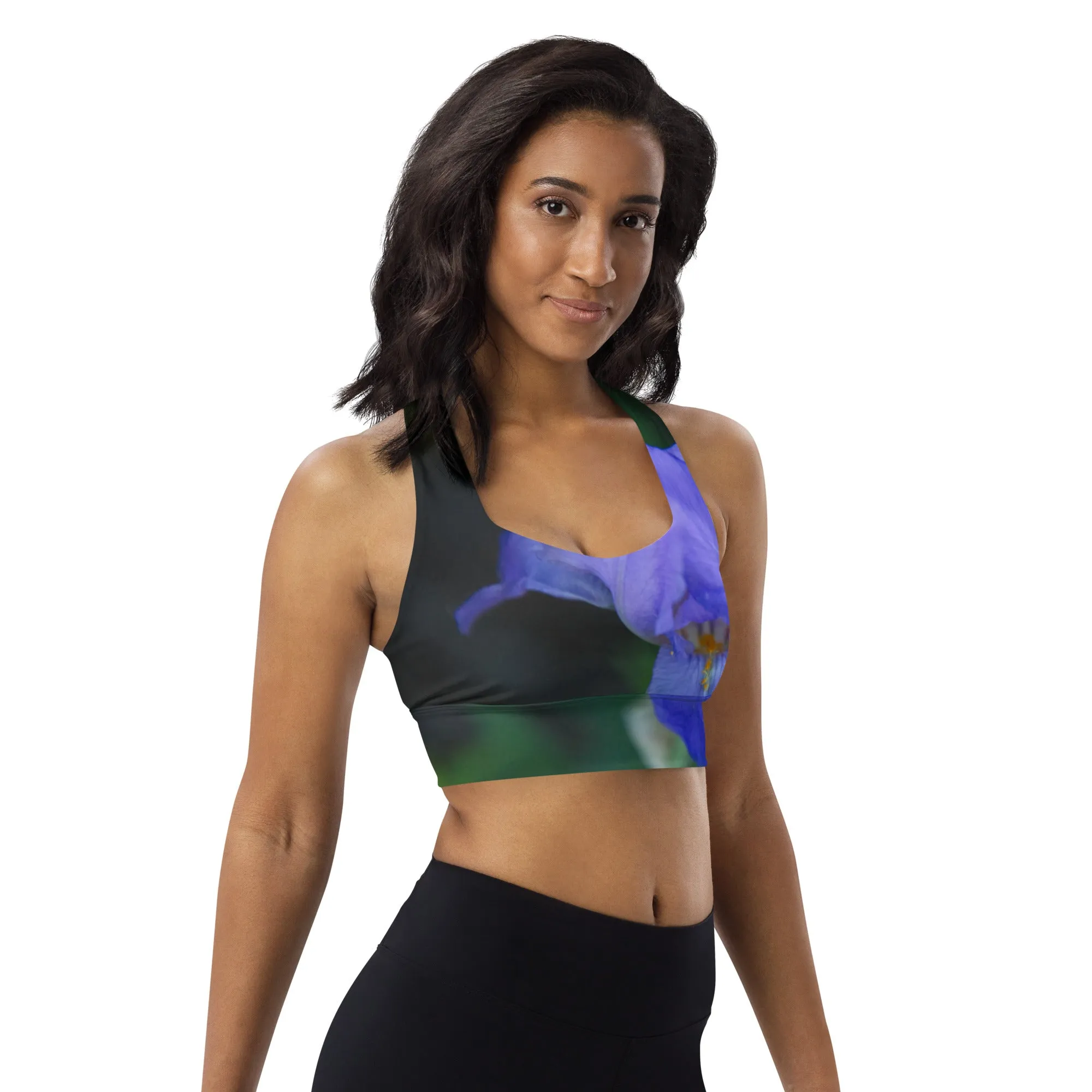 Moody Blue Bra Top