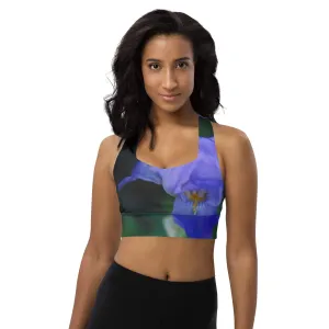 Moody Blue Bra Top