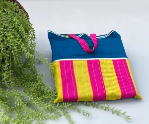 Multicolored Tote with Gota