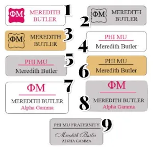 Nametags