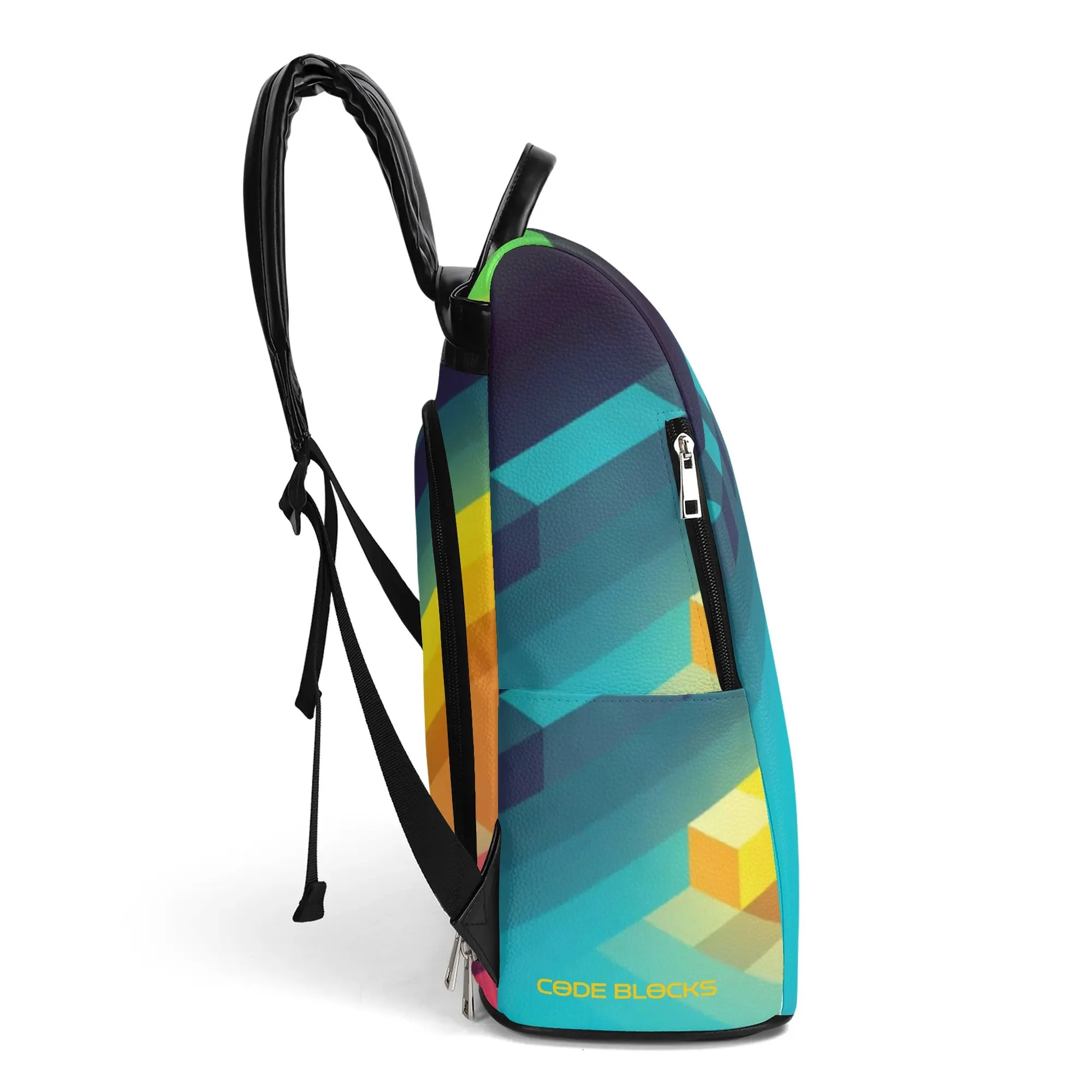New Travel PU Daypack Anti-theft Backpack