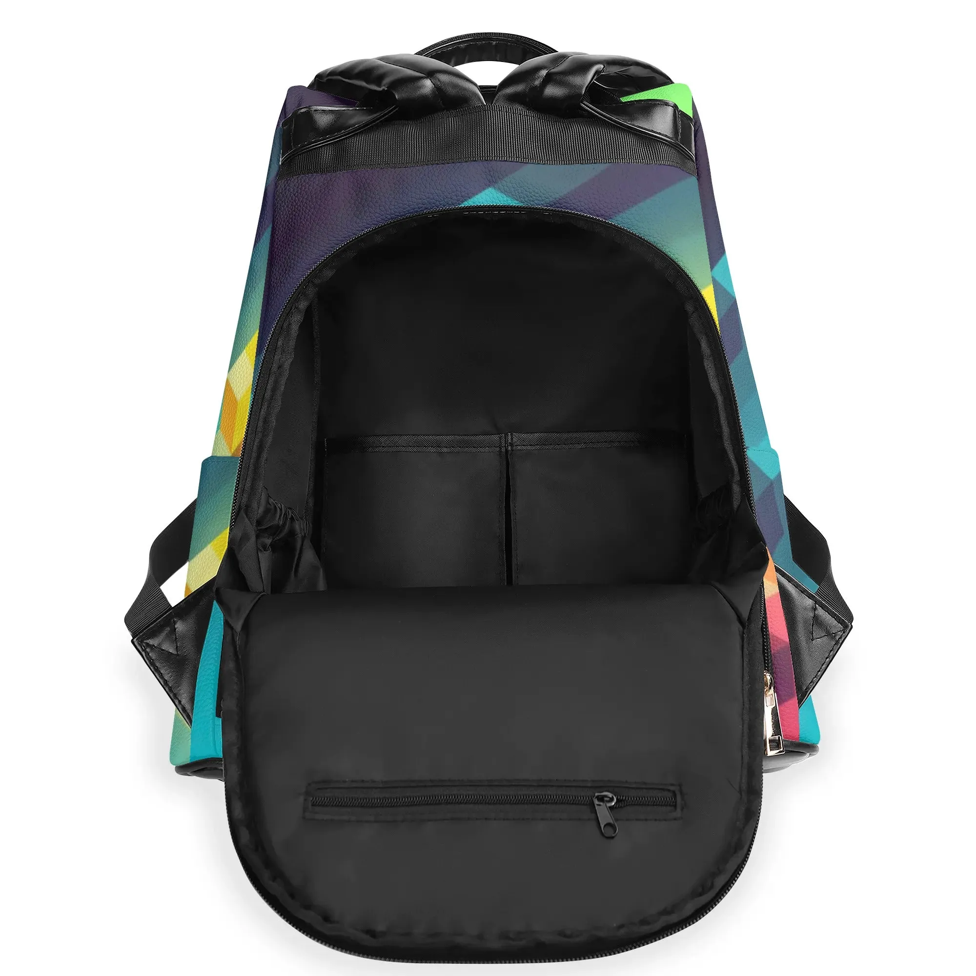 New Travel PU Daypack Anti-theft Backpack