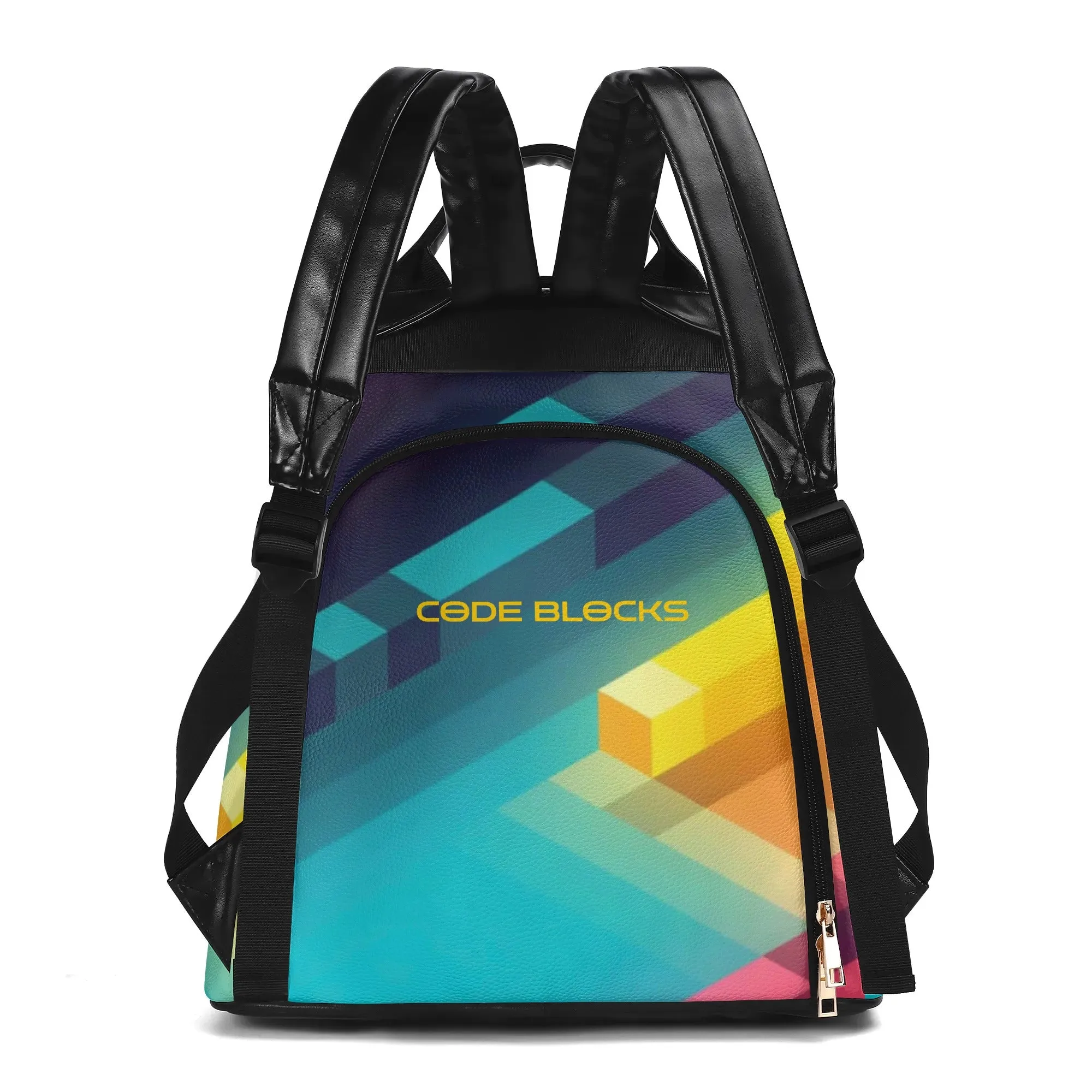 New Travel PU Daypack Anti-theft Backpack