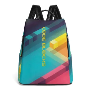 New Travel PU Daypack Anti-theft Backpack