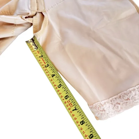 NWOT Isavela Complexxwear Compression Recovery Bodysuit Women M Beige High Back