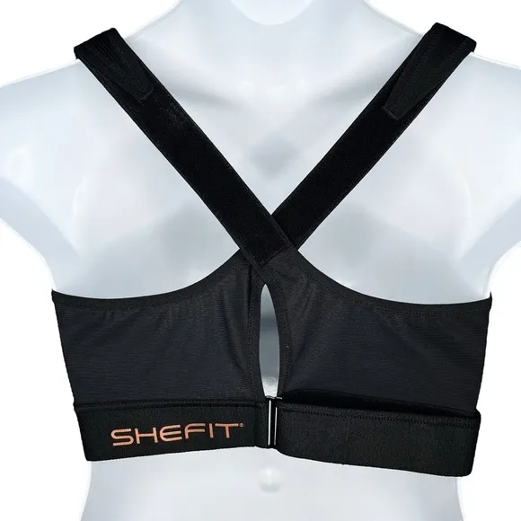 NWT SHEFIT Ultimate Sports Bra sz 4 Luxe * High Impact Running Bra No Wire 4Luxe