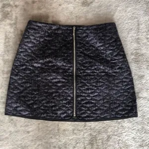 NWT Rebecca Taylor quilted pattern mini skirt