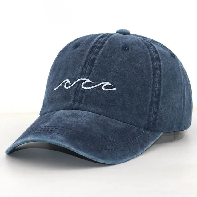 Ocean Wavy Cap