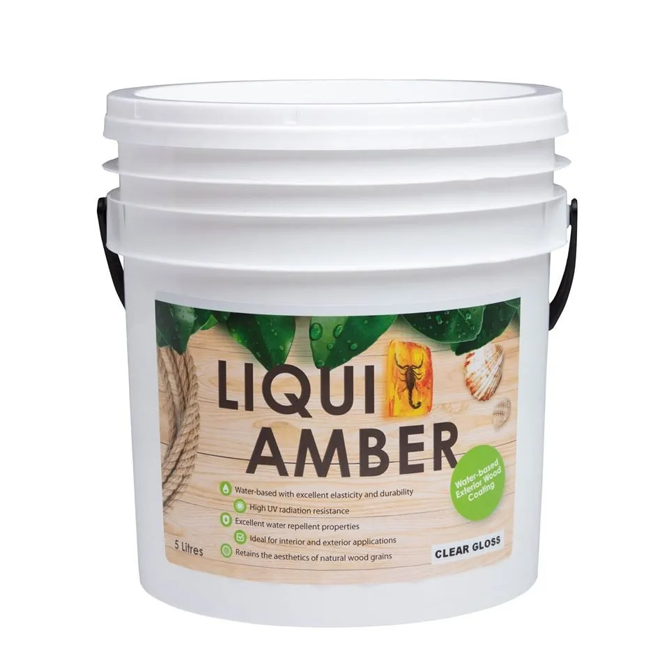 OceanMaster Liqui Amber Outdooor UV Varnish Colors