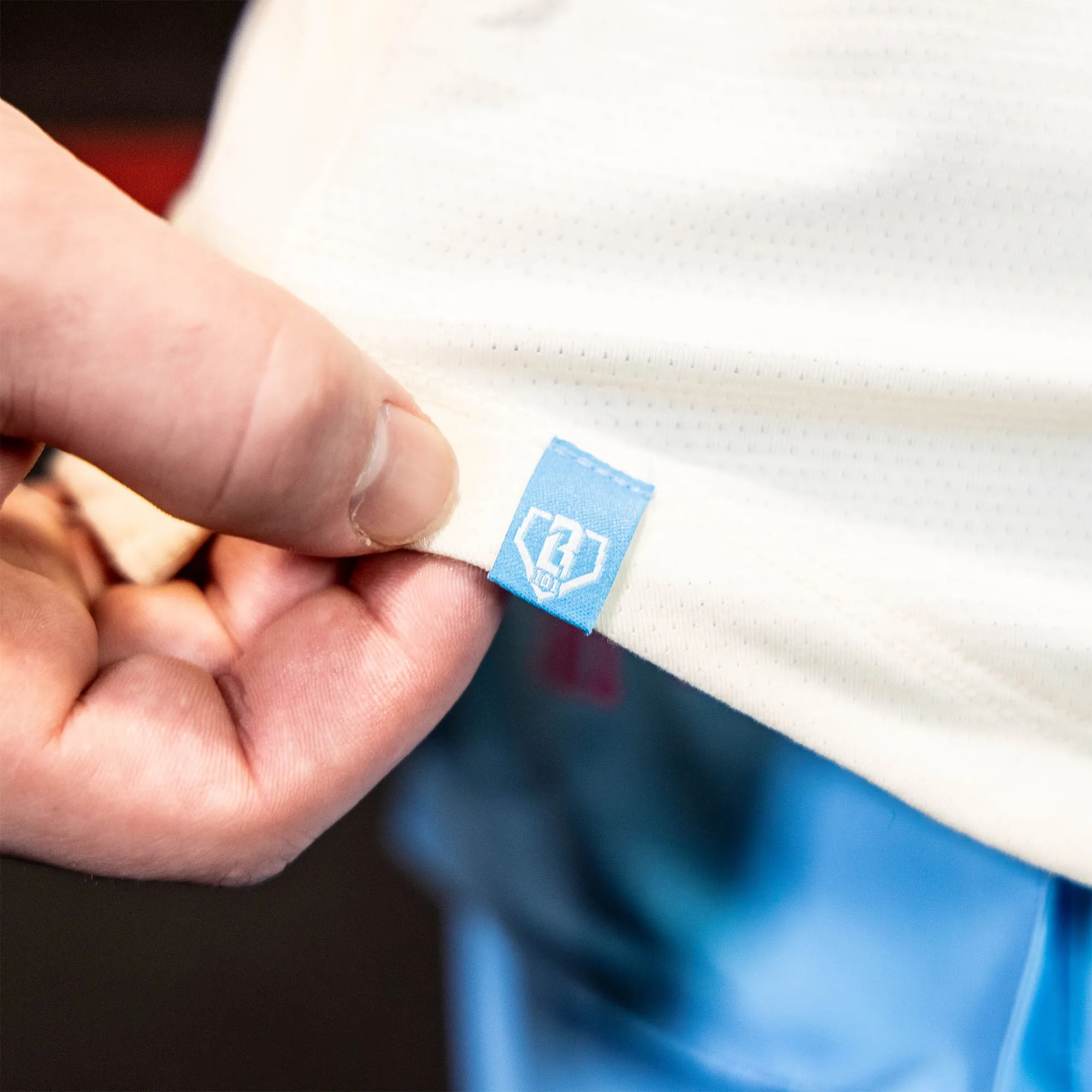 Off-Field Youth Hoodie V2 - Bone/Light Blue