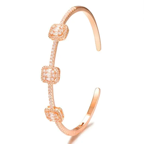 Open 3 Bangle Bracelet