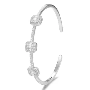 Open 3 Bangle Bracelet