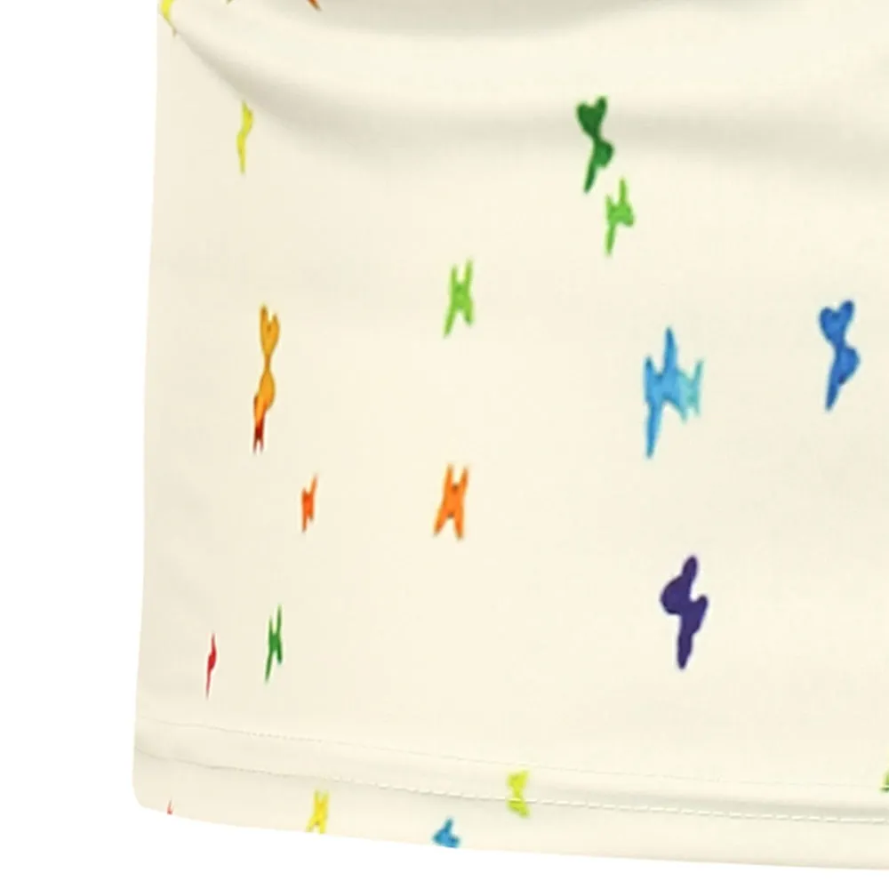 Paint Splatter Men Short Sleeve 3D Printing T-Shirt 1527