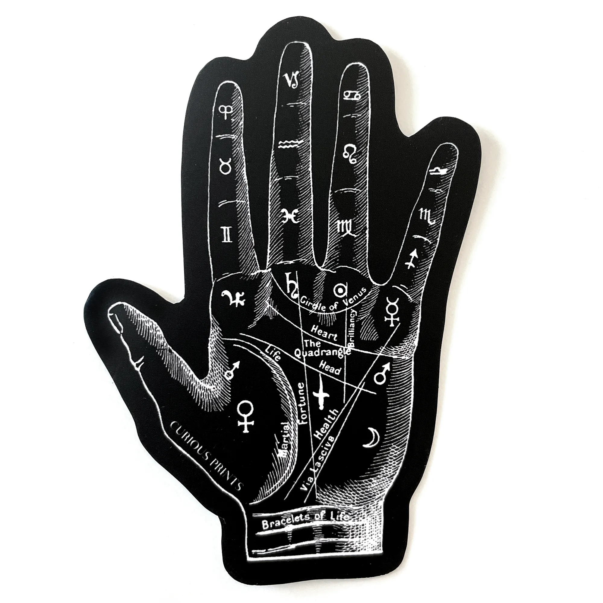 PALMISTRY MYSTICAL WATERPROOF STICKER