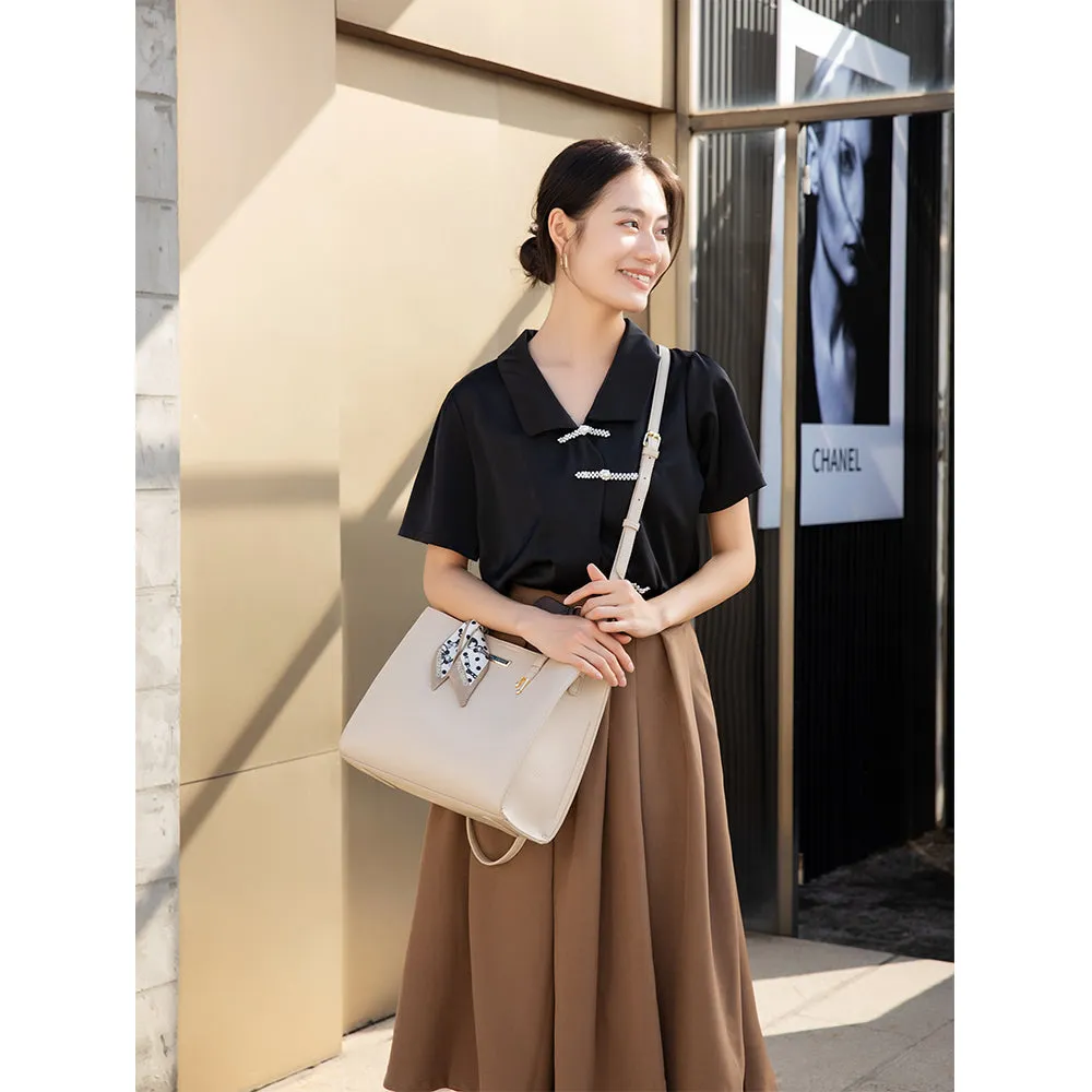 Palomino Lamina Shoulderbag Wanita - Black
