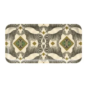 Patch NYC Zebra Rectangle Birch Wood Tray