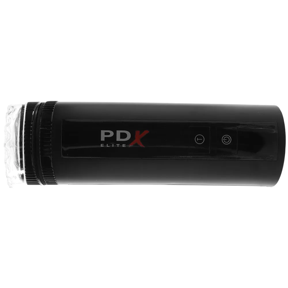 PDX Elite Moto Bator X Thrusting Masturbator Clear/Black