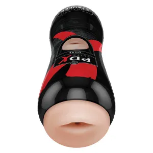 PDX Elite Vibrating Stroker Oral Masturbator