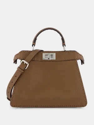 Peekaboo ISeeU Small Brown Bag