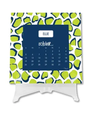 Personalized Desk Calendar: NEW PATTERNS & STYLES